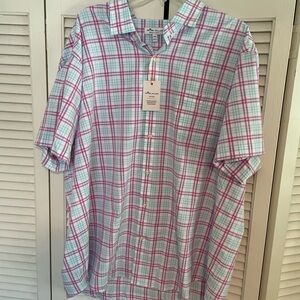 Peter Millar Summer Comfort Short Sleeve Button Down